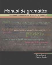 Cover of: Manual de gramática by Zulma Iguina, Eleanor Dozier, Zulma Iguina, Eleanor Dozier