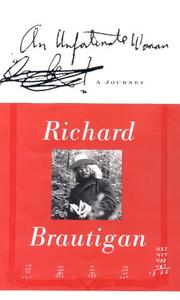 Cover of: An unfortunate woman by Richard Brautigan