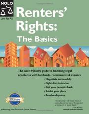 Cover of: Renters' rights by Janet Portman