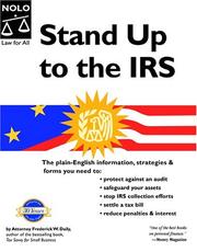 Cover of: Stand up to the IRS