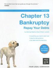Cover of: Chapter 13 Bankruptcy: Repay Your Debts (8th edition)