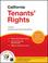 Cover of: California Tenant's Rights (17th edition)