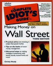 the-complete-idiots-guide-to-making-money-on-wall-street-cover
