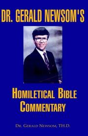 Cover of: Dr. Gerald Newsom's Homiletical Bible Commentary