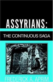 Cover of: Assyrians by Frederick A. Aprim