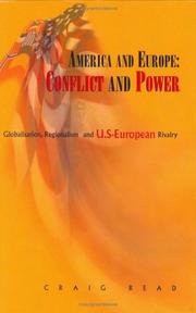 Cover of: America and Europe: Conflict & Power