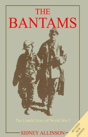 Cover of: The Bantams by Sidney Allinson, Sidney Allinson