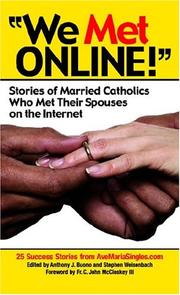 Front cover of We Met Online! by Unknown