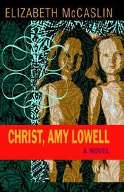 Cover of: Christ, Amy Lowell