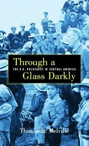 Cover of: Through a Glass Darkly by Thomas R. Melville