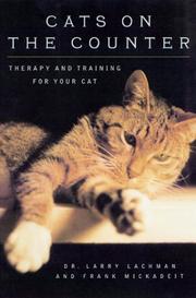 Cover of: Cats on the counter: therapy and training for your cat