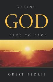 Cover of: Seeing God Face to Face