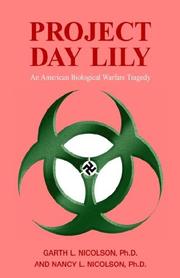 Cover of: Project Day Lily: An American Biological Warfare Tragedy