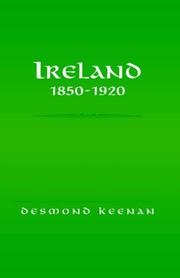 Cover of: Ireland 1850-1920