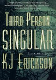 Cover of: Third person singular