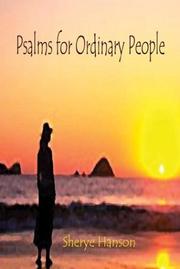 Cover of: Psalms for Ordinary People by Sherye Hanson