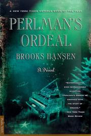 Cover of: Perlman's Ordeal by Brooks Hansen, Brooks Hansen