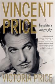 Cover of: Vincent Price: A Daughter's Biography