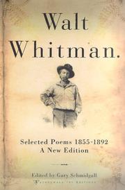 Cover of: Walt Whitman by Walt Whitman