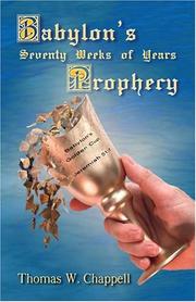 Cover of: Babylon's Prophecy by Tom Chappell
