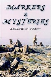 Cover of: Markers and Mysteries: A Book of History and Poetry