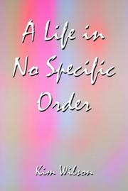 Cover of: A Life in No Specific Order