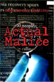 Cover of: Actual Malice