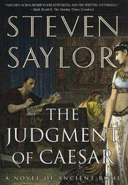 Cover of: The judgment of Caesar by Steven Saylor