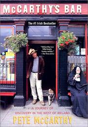 Cover of: McCarthy's Bar: a journey of discovery in the west of Ireland