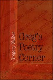 Cover of: Greg's Poetry Corner