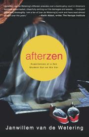 Cover of: Afterzen by Janwillem van de Wetering, Janwillem van de Wetering