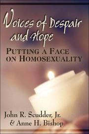 Cover of: Voices of Despair and Hope: Putting a Face Homosexuality