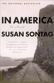 Cover of: In America by Susan Sontag