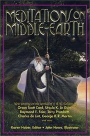 Cover of: Meditations on Middle-Earth by 