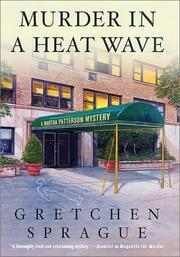Murder in a heat wave by Gretchen Sprague