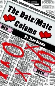 Cover of: The Date/Mate Column by Joan Brown