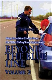 Cover of: Beyond the Blue Line: Volume 2 by Joe D. Guy