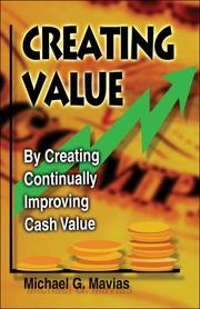 Cover of: Creating Value | Michael G. Mavias