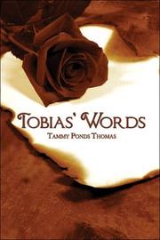 Cover of: Tobias' Words