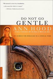 Cover of: Do Not Go Gentle by Ann Hood