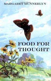 Cover of: FOOD FOR THOUGHT by Margaret Munnerlyn