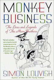 Cover of: Monkey Business: The Lives and Legends of The Marx Brothers