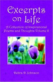 Cover of: Excerpts on Life
