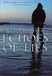 Cover of: Echoes of lies by Jo Bannister