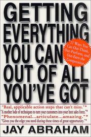Cover of: Getting everything you can out of all you've got