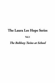 Cover of: The Bobbsey Twins At School (Bobbsey Twins Series) (The Laura Lee Hope Series,) by Laura Lee Hope