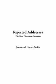 Front cover of Rejected Addresses by James Smith