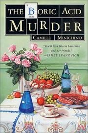Cover of: The boric acid murder: a Gloria Lamerino mystery