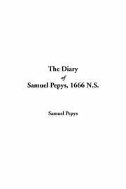 Cover of: The Diary Of Samuel Pepys: 1666 N.s.