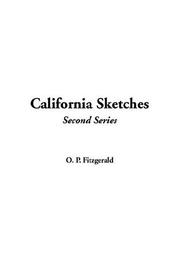 Cover of: California Sketches